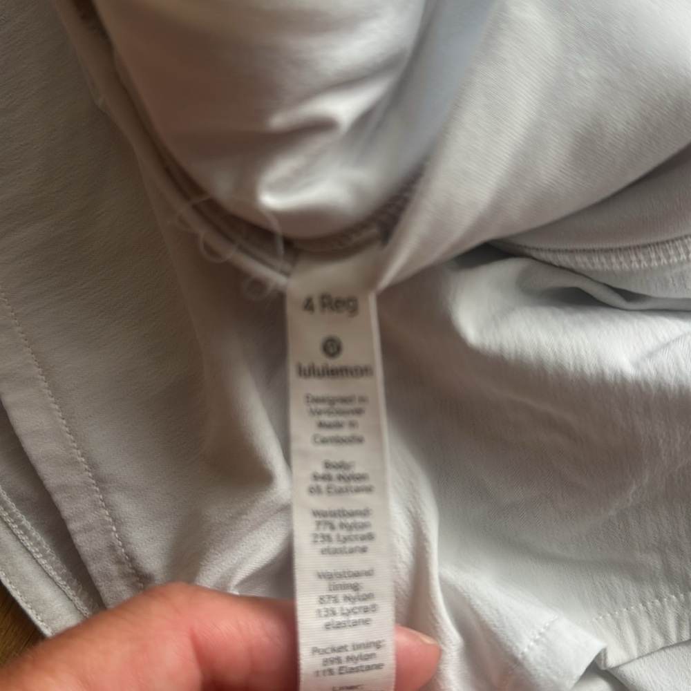 lululemon athletica White Athletic Shorts - Picture 3 of 3